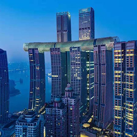 Ascott Raffles City Čchung-čching Exteriér fotografie