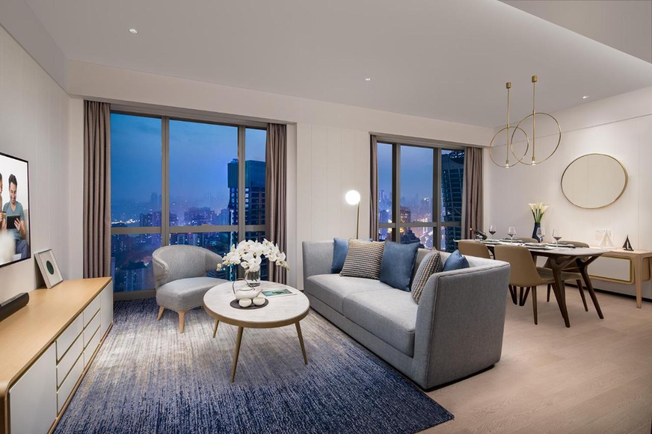 Ascott Raffles City Čchung-čching Exteriér fotografie