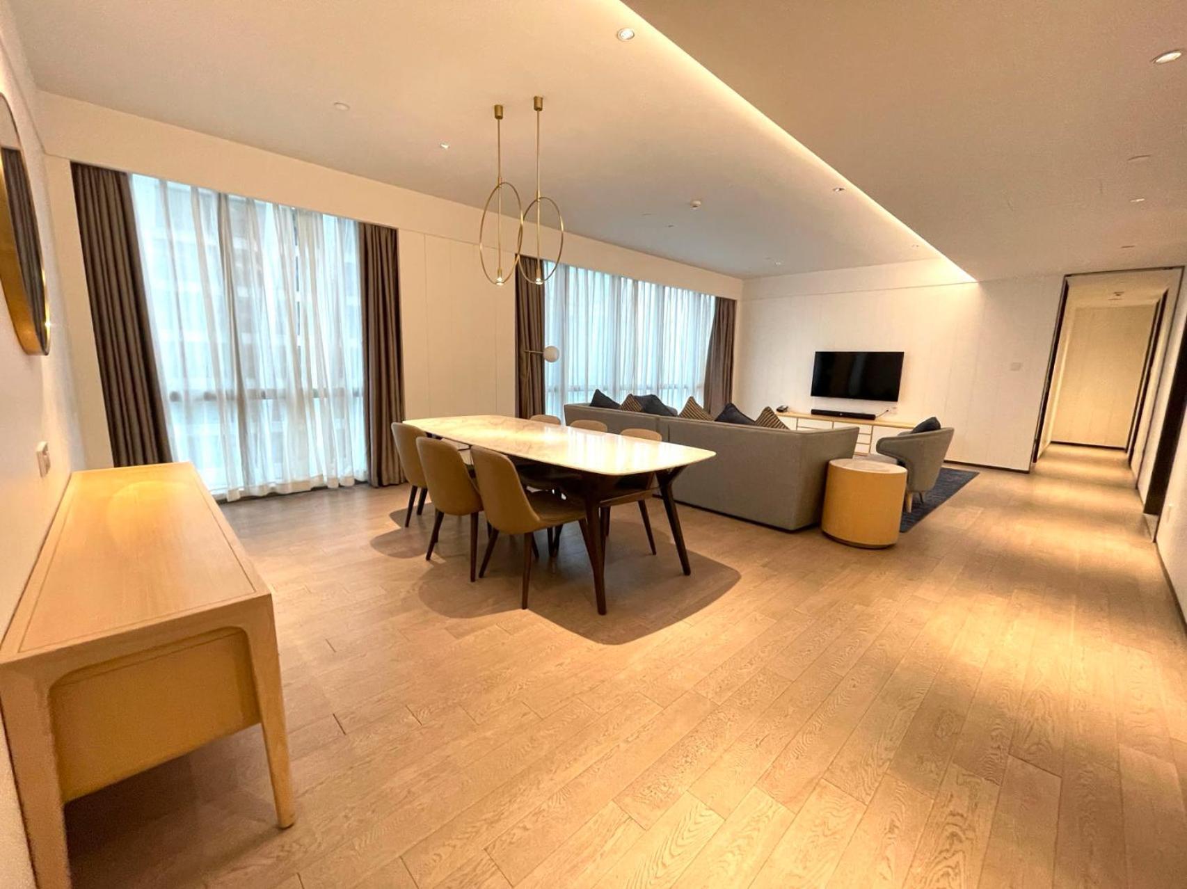 Ascott Raffles City Čchung-čching Exteriér fotografie